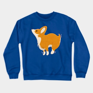 Cartoon Corgi Crewneck Sweatshirt